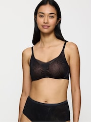 Triumph Shape Smart Ellipse Padded Black Bra - Image 3 of 5