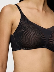 Triumph Shape Smart Ellipse Padded Black Bra - Image 4 of 5