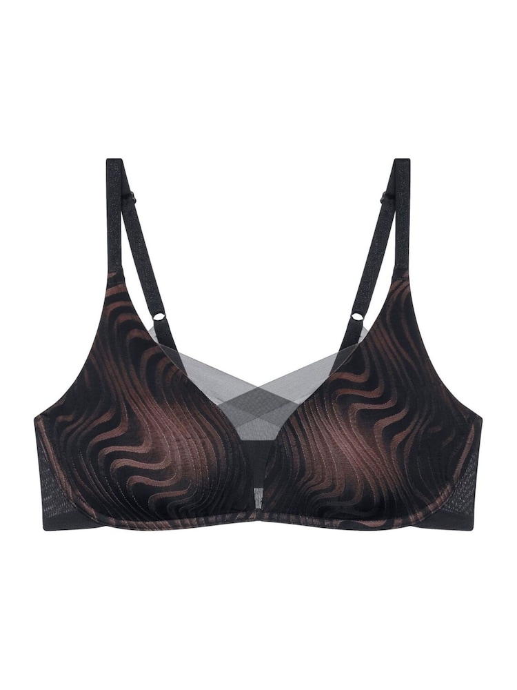 Triumph Shape Smart Ellipse Padded Black Bra - Image 5 of 5