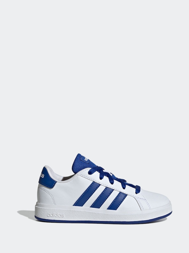 adidas White Grand Court 2.0 Trainers - Image 1 of 9
