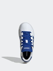 adidas White Grand Court 2.0 Trainers - Image 5 of 9