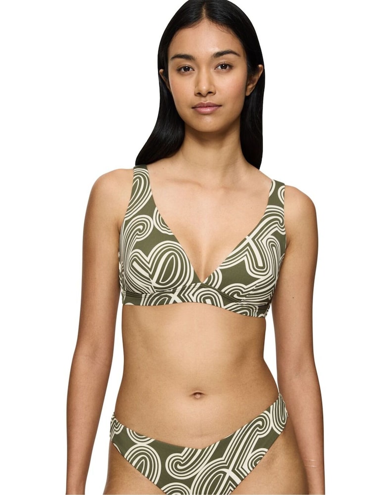 Triumph Green Flex Smart Summer Padded Bikini Top - Image 1 of 5