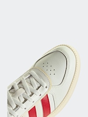 adidas Cream/Red Breaknet Sleek Lace Junior Trainers - Image 8 of 9