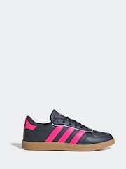 adidas Blue Breaknet Sleek Trainers - Image 1 of 9
