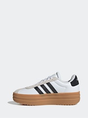 adidas White VL Court Bold Shoes - Image 2 of 9
