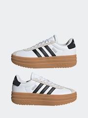 adidas White VL Court Bold Shoes - Image 5 of 9