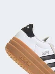 adidas White VL Court Bold Shoes - Image 8 of 9