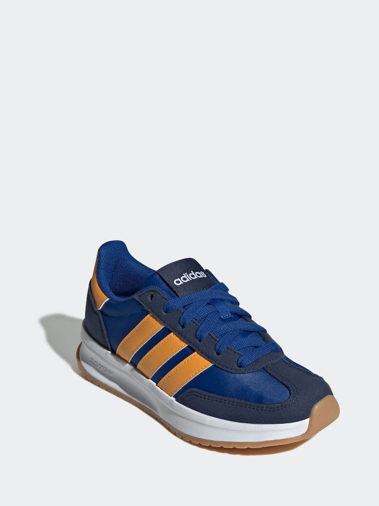 adidas Blue Kids Run 70s 2.0 Trainers - Image 1 of 9