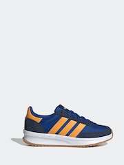 adidas Blue Kids Run 70s 2.0 Trainers - Image 3 of 9
