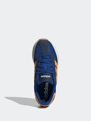 adidas Blue Kids Run 70s 2.0 Trainers - Image 6 of 9