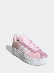 adidas Pink VL Court Bold Shoes - Image 3 of 9