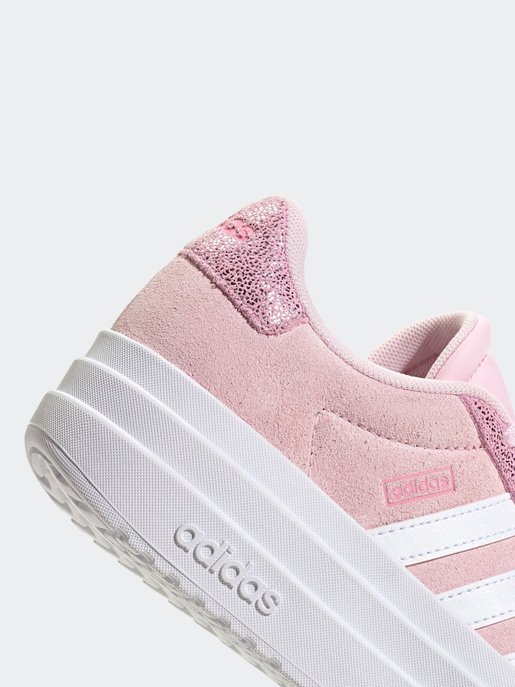 adidas Pink VL Court Bold Shoes - Image 9 of 9