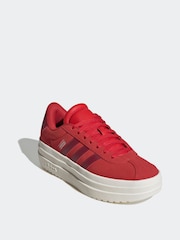 adidas Red VL Courts - Image 3 of 9