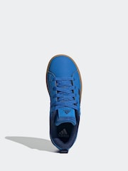 adidas Blue VS Pace 2.0 Lace Kids Trainers - Image 5 of 9