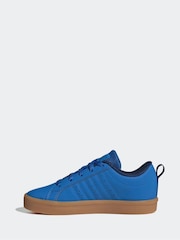adidas Blue VS Pace 2.0 Lace Kids Trainers - Image 8 of 9