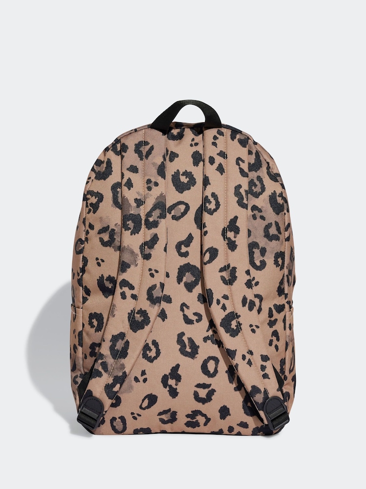 adidas Natural Classic Animal Graphic Print Backpack - Image 2 of 5
