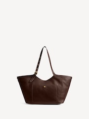 COACH Brown Grain Leather Gramercy Tote - Image 1 of 7