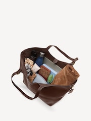 COACH Brown Grain Leather Gramercy Tote - Image 8 of 8
