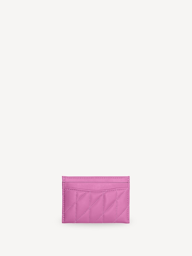 COACH Pink Quilted Pillow Leather Essential Card Case - Image 2 of 3