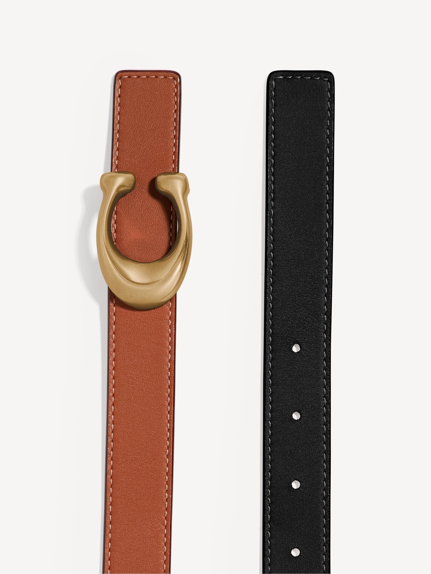 coach reversible belt women's