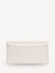 COACH Cream Polished Pebble Leather Tabby Chain Clutch - Image 2 of 8