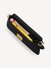 COACH Black Refined Calf Leather Jet Shoulder Bag - Image 3 of 4