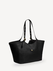 COACH Black Grain Leather Gramercy Tote - Image 4 of 6