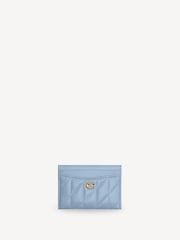 COACH Blue Quilted Pillow Leather Essential Card Case - Image 1 of 3