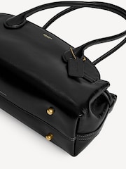 COACH Black Glazed Leather Empire Carryall Bag - Image 7 of 8