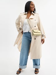COACH Cream Refined Calf Leather Jet Shoulder Bag - Image 3 of 10