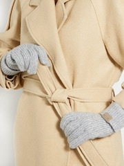 Dune London Grey Indulge Premium Mix Gloves - Image 3 of 3