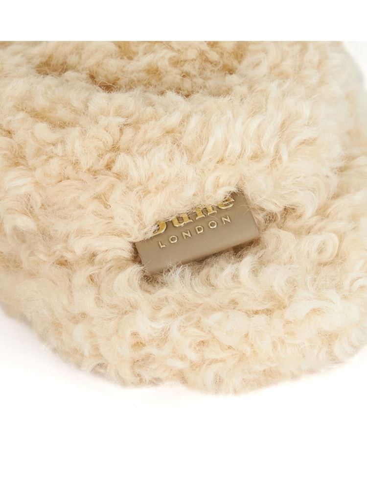 Dune London Cream Fuzzy Trapper Winter Hat - Image 4 of 4