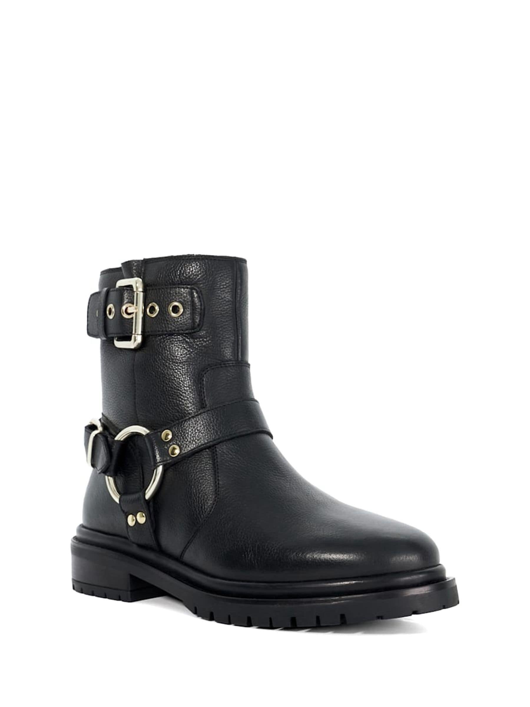 Slim biker boots discount