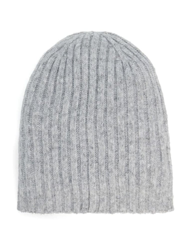 Dune London Grey Follow Premium Blend Winter Beanie - Image 2 of 4 Dune London Grey Follow Premium Blend Winter Beanie - Image 2 of 4