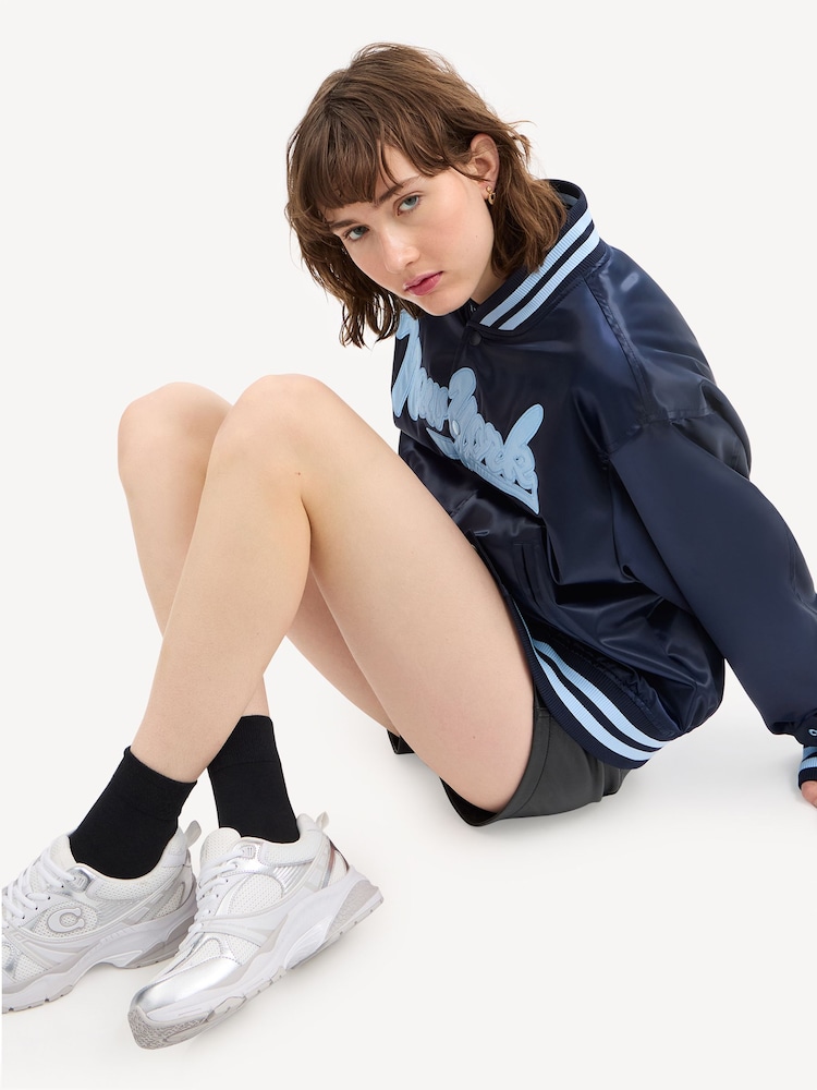 COACH Grey Mesh Sneakers - Image 7 of 7