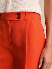 Reiss Orange Raine Tailored Shorts With Linen - Image 4 of 7