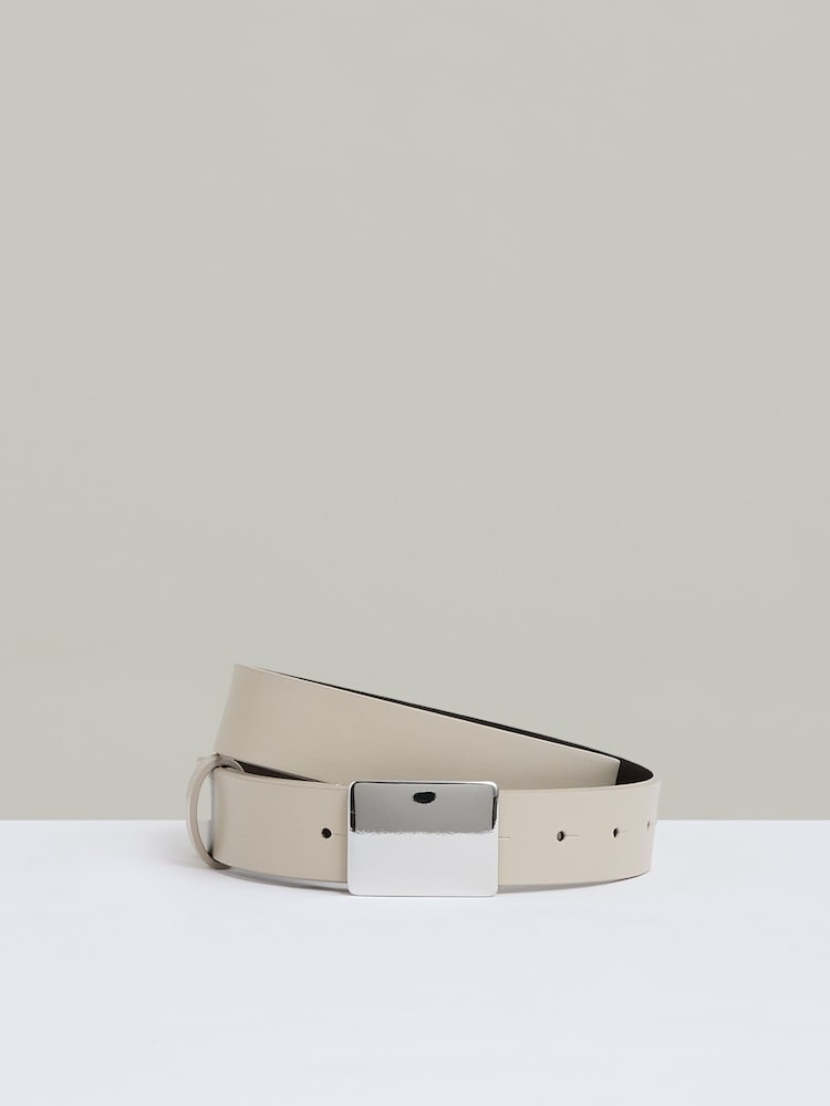 Reiss Eva Square-Buckle Belt - Imagen 1 de 4