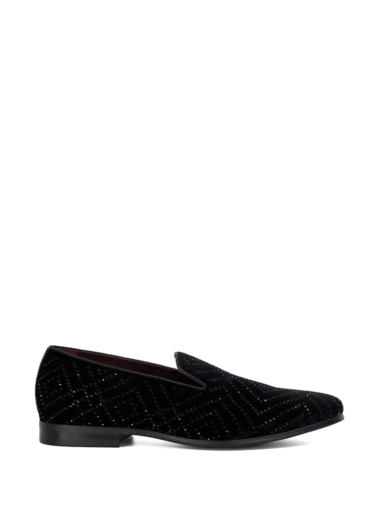 Dune London Black Sebastien Slip On Loafers - Image 1 of 5