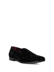 Dune London Black Sebastien Slip On Loafers - Image 2 of 5