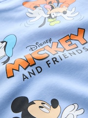 Blue Mickey Mouse Crew Sweatshirt (3mths-8yrs) - Image 4 of 4