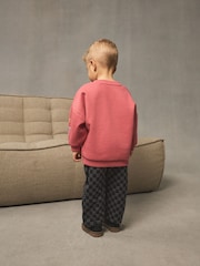 Red Charcoal Cars Crew Sweatshirt and Joggers Set (9mths-8yrs) - Image 3 of 4