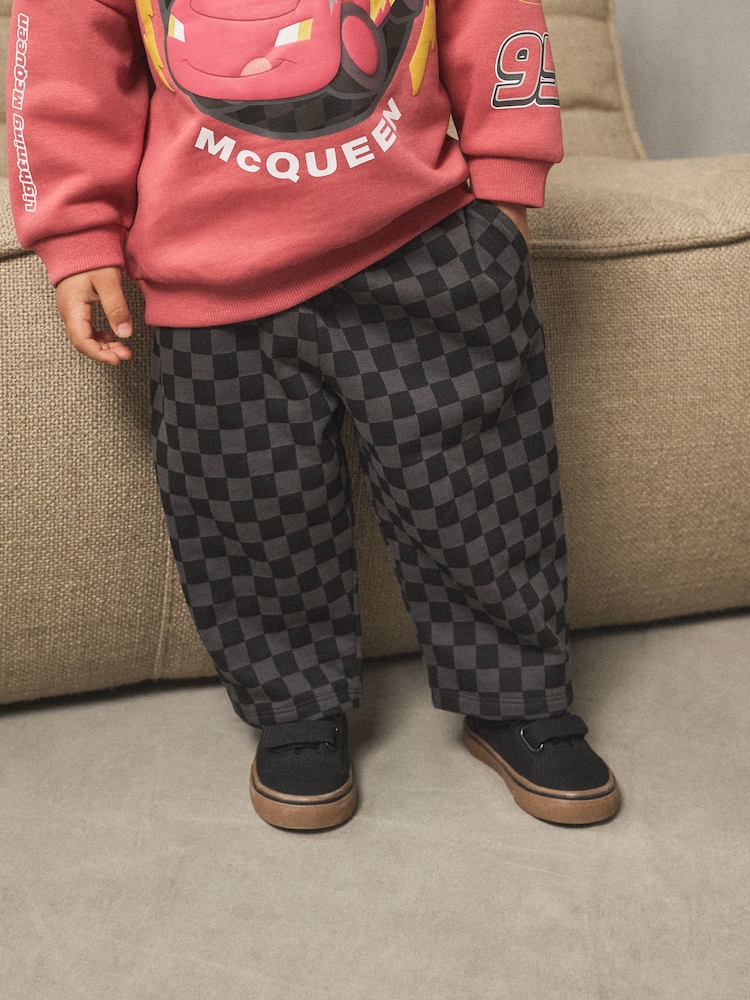 Red Charcoal Cars Crew Sweatshirt and Joggers Set (9mths-8yrs) - Image 4 of 4