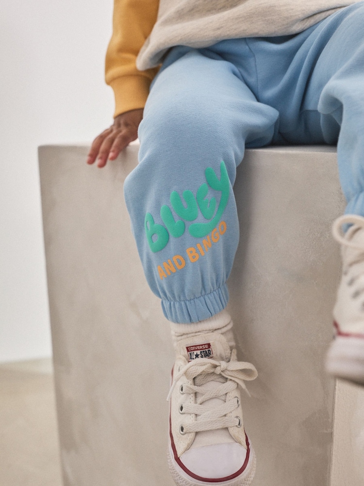 Ecru Marl Bluey Hoodie and Joggers Set (12mths-8yrs) - Image 2 of 3 Ecru Marl Bluey Hoodie and Joggers Set (12mths-8yrs) - Image 2 of 3