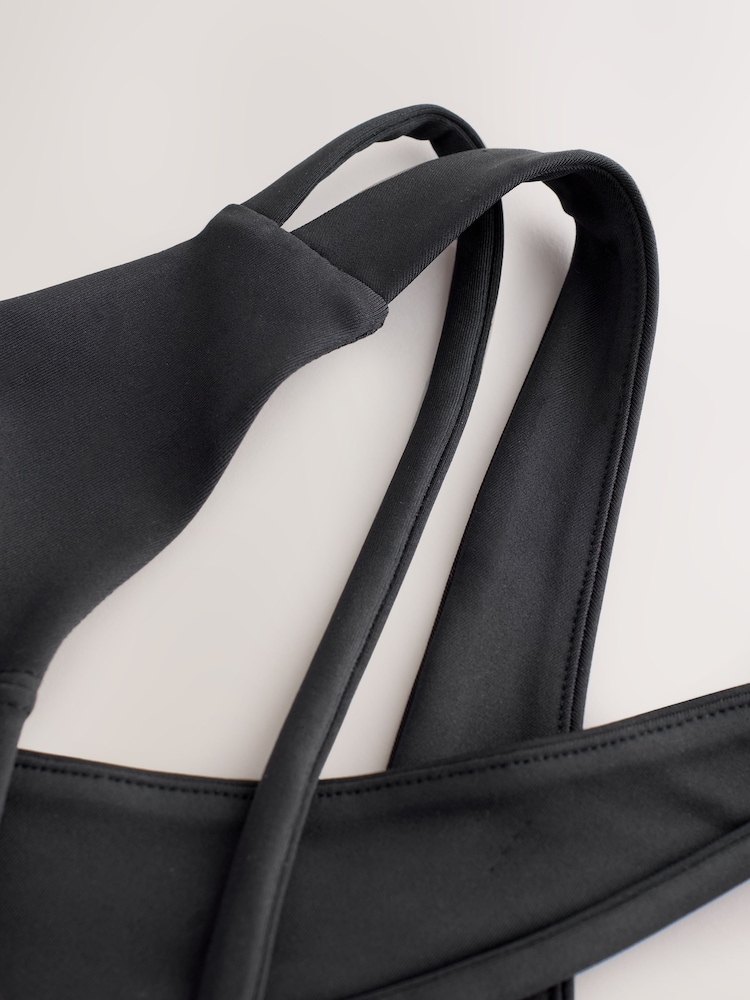 Black Active Fuller Bust Sports Bra - Image 10 of 10