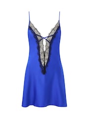 Ann Summers Blue Cherryann Chemise - Image 4 of 4
