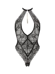 Ann Summers Black Fascinate Gold Tassle Chain Detail Crotchless Body - Image 5 of 5