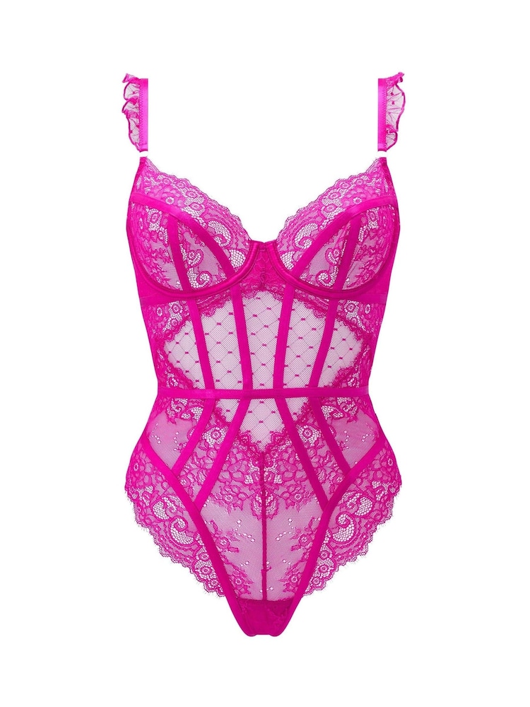 Ann Summers Pink The Sweetheart Lace Body - Image 5 of 5
