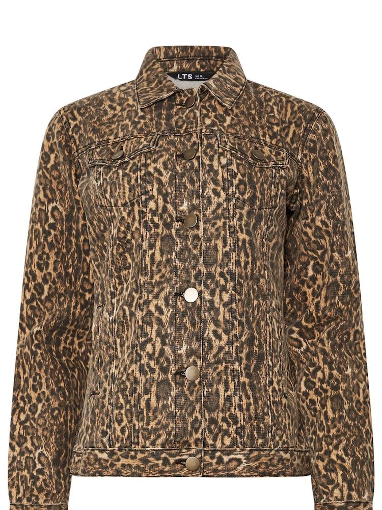 Long Tall Sally Natural Denim 100% Cotton Jacket - Image 5 of 5