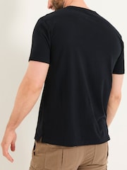 FatFace Lulworth Black T-Shirt - Image 2 of 6