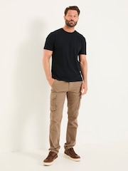 FatFace Lulworth Black T-Shirt - Image 5 of 6